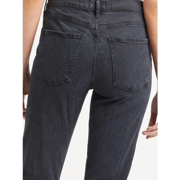 Agolde Women's Straight Leg Jeans - Dark Gray - Picture 5 of 16